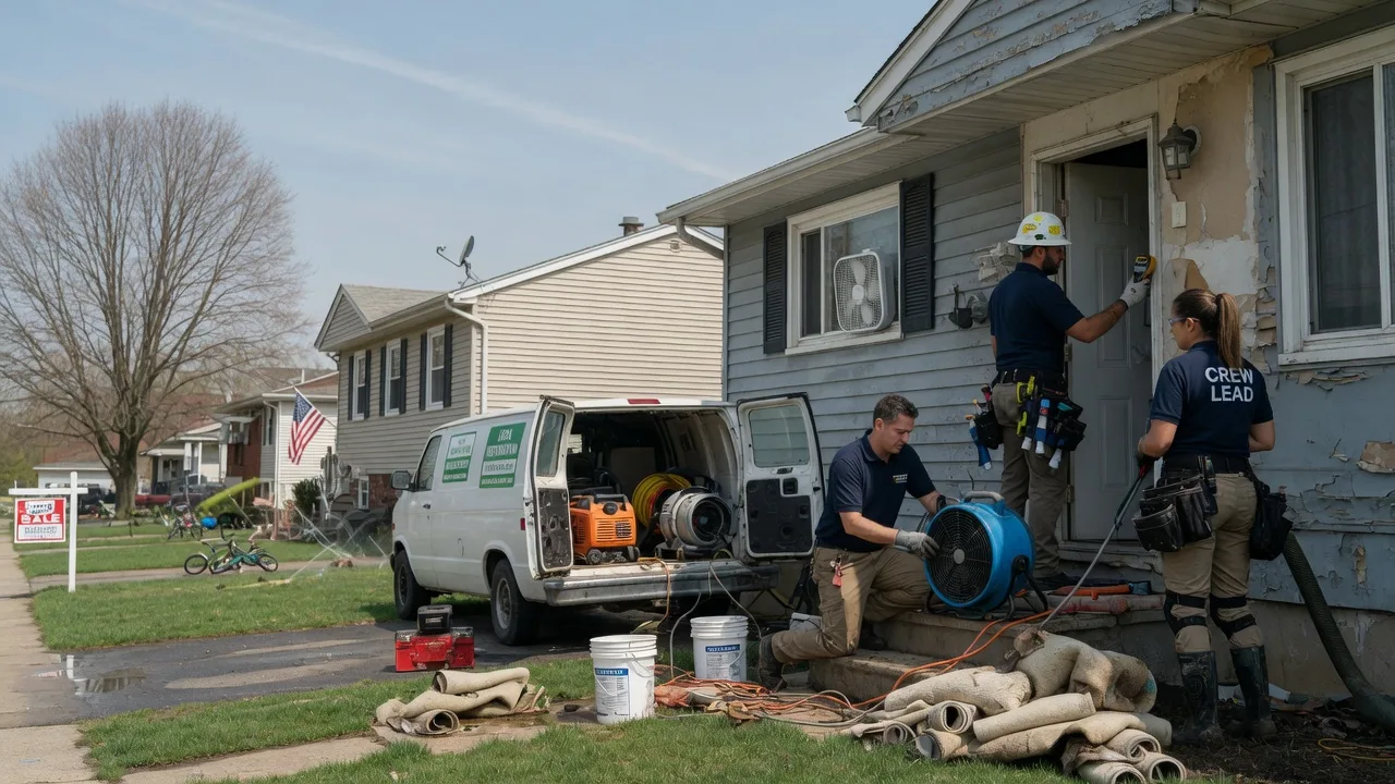 Flood Cleanup in Moscow, KS near me